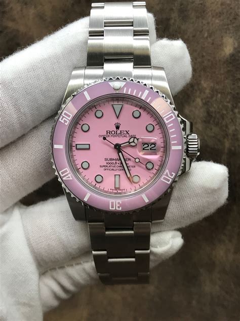 rolex gmt pink